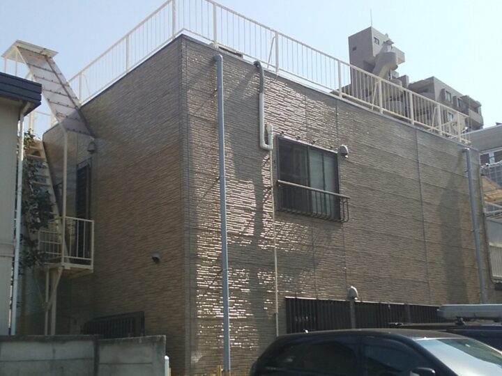 足立区　Y様邸　サイディング外壁塗装工事　防水工事
