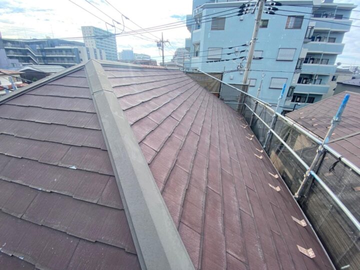 屋根カバー施工④