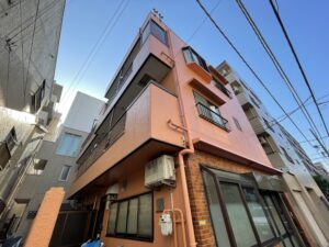 墨田区　Y様邸ビル　外壁塗装工事・防水工事