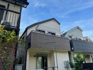 葛飾区　Y様邸　外壁塗装工事・屋根カバー工事