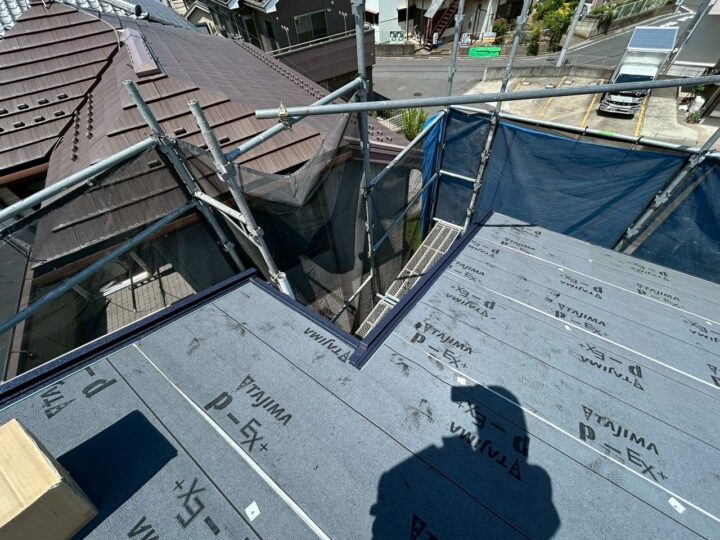 屋根カバー工事⑬