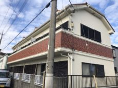 埼玉県 八潮市 T様 アパート 外壁塗装・笠木交換・ポスト交換
