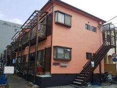 江戸川区Gハイツ 外壁塗装工事・屋根葺き替え(瓦撤去)工事