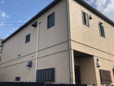 江戸川区T様邸 外壁塗装(Wトーン) 屋根塗装工事