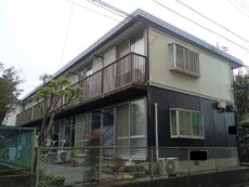 江戸川区 S様アパート 外壁塗装・土間工事(ガチン固)
